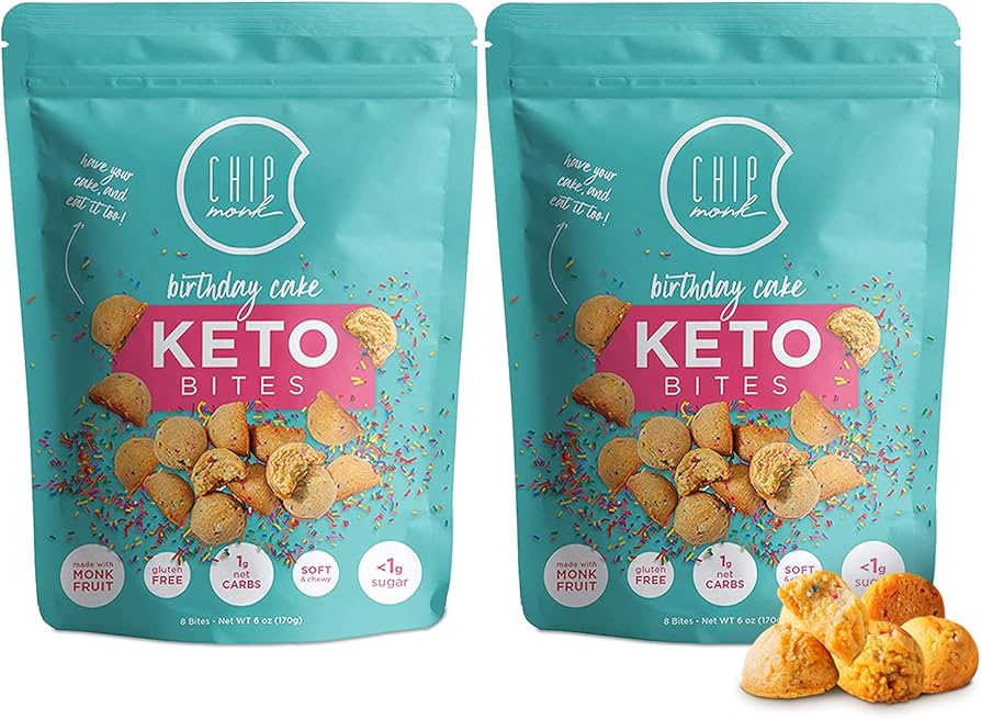 Variety of keto desserts