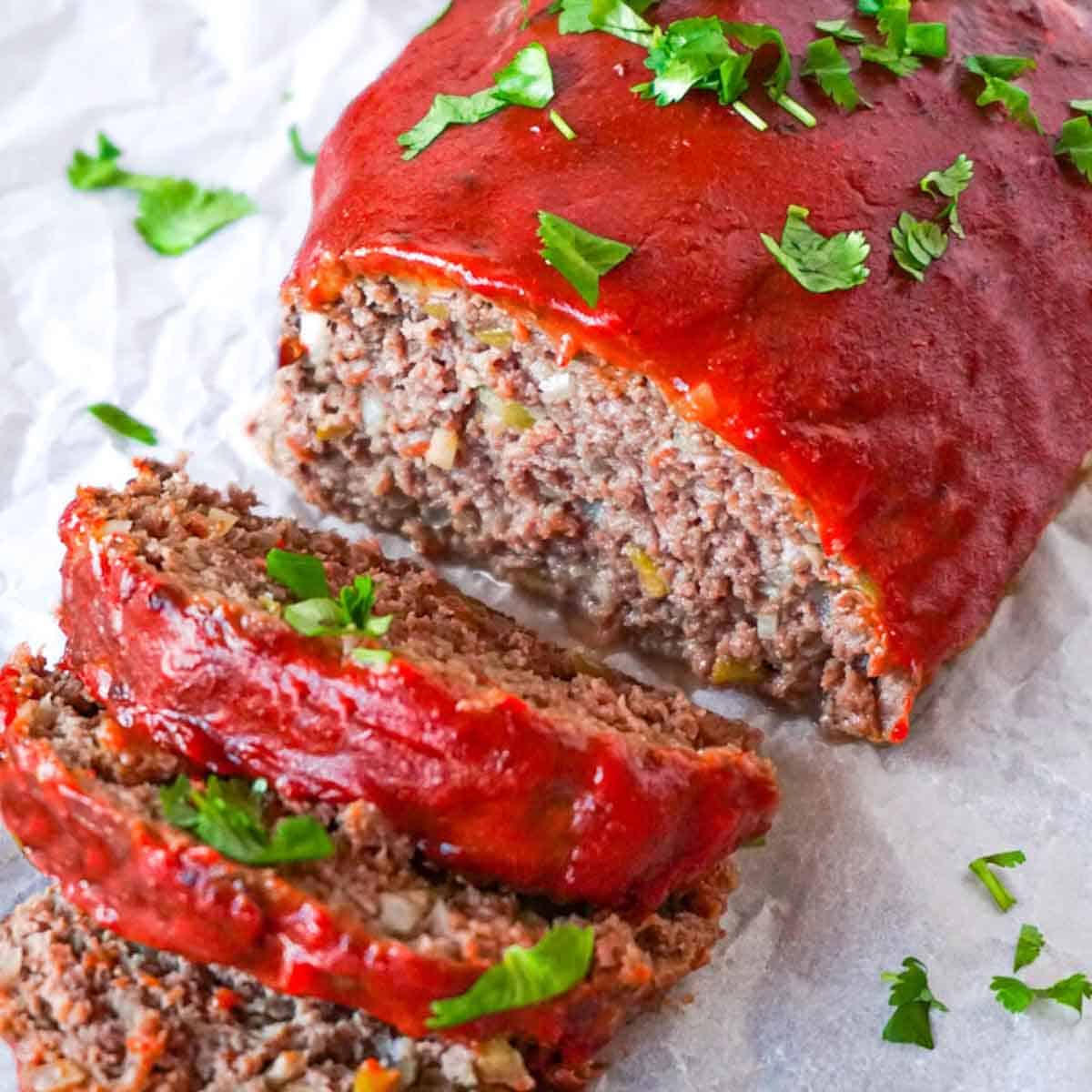 Cheesy Keto Meatloaf