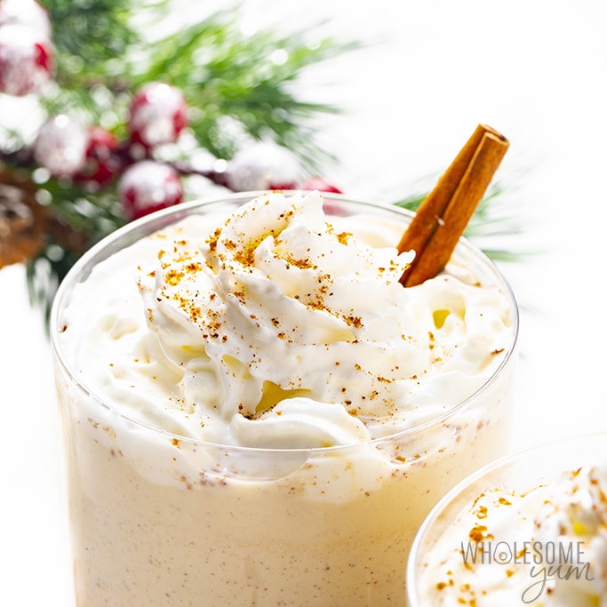 Delicious Keto Eggnog