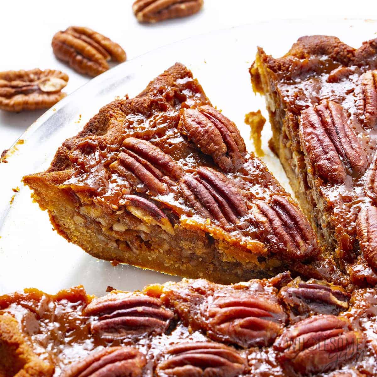 Delicious Keto Pecan Pie