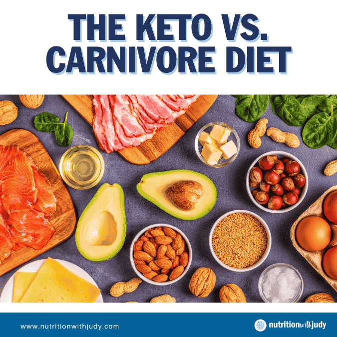 Comparison of Carnivore vs Keto Diets