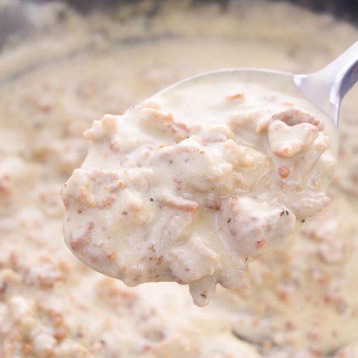 Delicious Keto Sausage Gravy